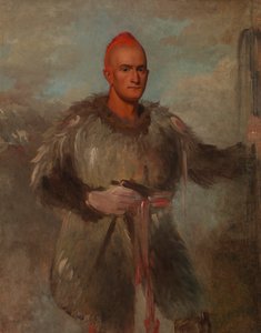 Theodore Burr Catlin, en costume indien - George Catlin
