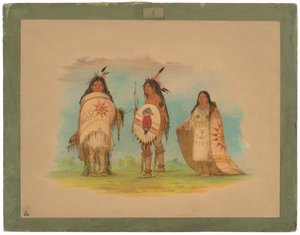 Trois Indiens Riccarree