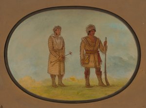 Deux chefs Cherokee, 1861-1869 - George Catlin