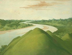 Vue sur les "Cross Timbers", Texas - George Catlin