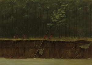 Vue du bas Mississippi, 1861-1869 - George Catlin