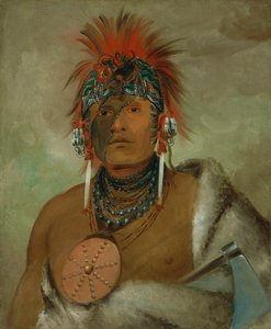 Wá-hón-ga-shee, Pas de fou, un grand dandy, 1832