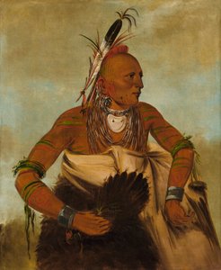 Wa-ho-béck-ee, un beau brave - George Catlin