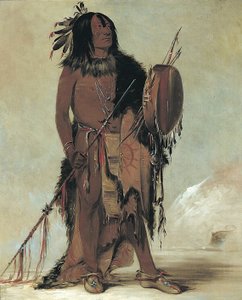 Wún-nes-tou, Buffle Blanc, un vieux guérisseur, 1832 - George Catlin