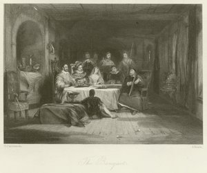 Le Banquet - George Cattermole