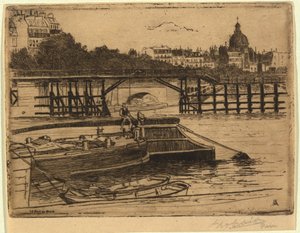 Le Pont de Bois - George Charles Aid