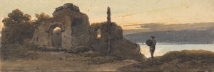 Temple au bord du lac