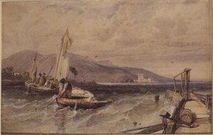 Château Douglas, Loch Leven - George Clarkson Stanfield