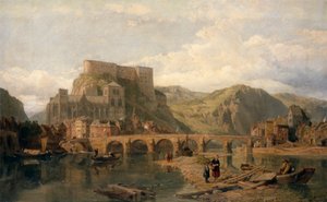 Huy sur la Meuse, Belgique - George Clarkson Stanfield