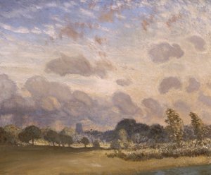 Église de Clavering, vers 1908 - George Clausen