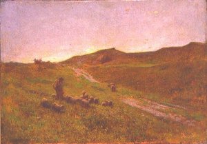 Soirée sur la lande