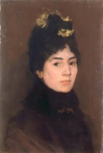 Portrait de Mme Mark Fisher - George Clausen