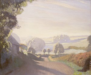Matin de septembre, les champs - George Clausen