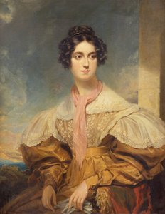 Portrait de Lady Georgiana Clinton - George Clint