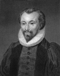 Portrait du poète John Donne 1572-1631 - George Clint