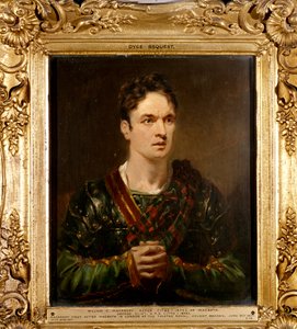 William Macready en Macbeth, vers 1820