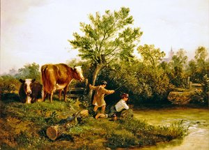 Jeunes pêcheurs