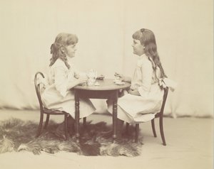 Frances et Ethel de Forest, filles de Robert de Forest - George Collins Cox