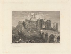 Château de Corfe, Dorsetshire - George Cooke