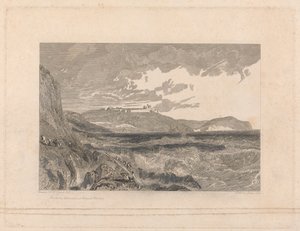 Château de Pendennis et entrée du port de Falmouth - George Cooke