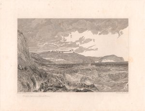 Château de Pendennis et entrée du port de Falmouth - George Cooke