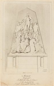 Monument à William Pitt - George Cooke after James George Bubb