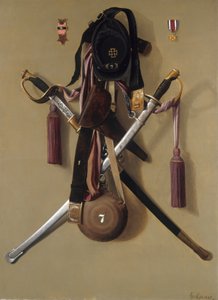 Régalia de la guerre civile du Major Levi Gheen McCauley, 1887 - George Cope