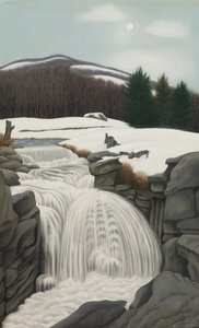 Ruisseau dans les montagnes - George Copeland Ault