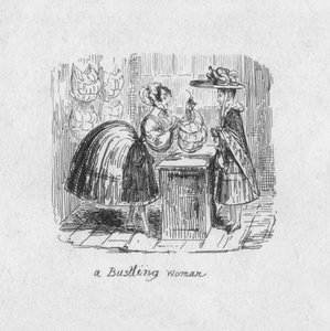 Une femme affairée, 1829 - George Cruikshank
