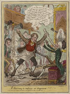 Une nouvelle façon de faire valoir un argument!!!!, publié le 3 mai - George Cruikshank