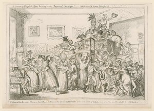 Une scène au musée de Londres Piccadilly