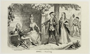 Avril - Fooling from George Cruikshank