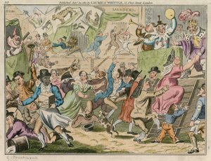 Foire de Bartholomew, Londres - George Cruikshank