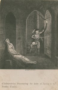 Cholmondeley découvrant le corps d