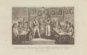 Le Salon de Cribb - George Cruikshank