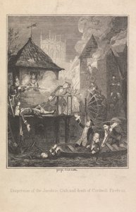 Dispersion du club jacobite et mort de Cordwell Firebras - George Cruikshank