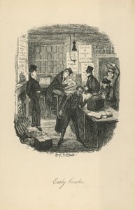 Premières diligences - George Cruikshank