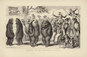 Membres de la Société zoologique - George Cruikshank
