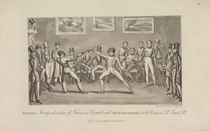 Escrime - George Cruikshank