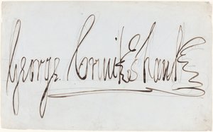 George Cruikshank (signature décorative) - George Cruikshank
