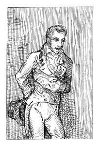 George Cruikshank 1792-1878, caricaturiste et illustrateur de livres anglais, 1811 - George Cruikshank