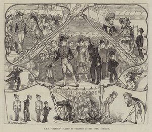 HMS Pinafore, joué par des enfants à l