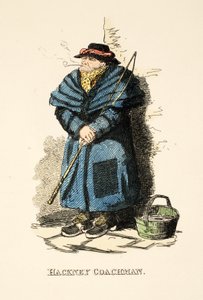 Cochér de fiacre, de 