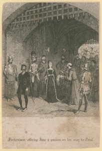 Heckenham offrant un pardon à Jane - George Cruikshank