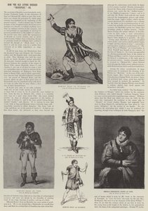 Comment les anciens acteurs habillaient Shakespeare - George Cruikshank