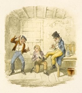 Illustration pour "Oliver Twist" - George Cruikshank