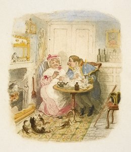 Illustration pour "Oliver Twist" - George Cruikshank
