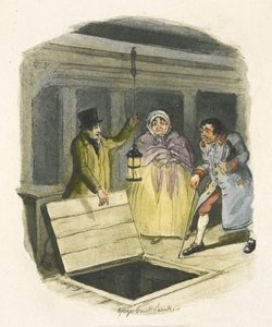 Illustration pour "Oliver Twist" - George Cruikshank
