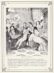 Illustration pour Le Livre du Célibataire, ou Le Progrès de M. Lambkin (Gent) (gravure) - George Cruikshank