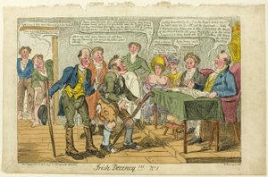 La décence irlandaise ! ! ! no. 1 - George Cruikshank